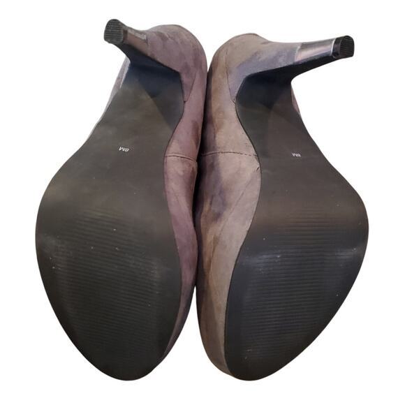 G By Guess Stiletto Boots Sz 8M Beige High Heel Suede Booties - Picture 7 of 9